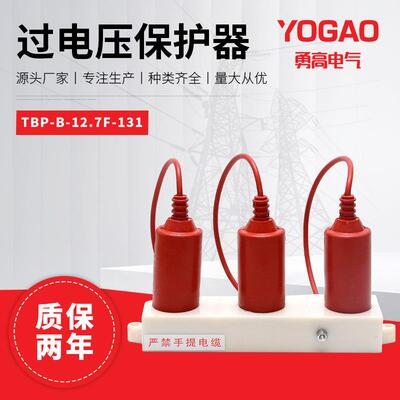 10KV过电压保护器TBP-AB12.7F/11配电柜三相组合式过电压保护器