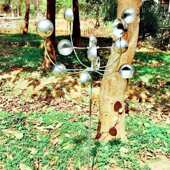 Wind Flower 新款 Spinner 庭院艺术园艺礼品旋转风车