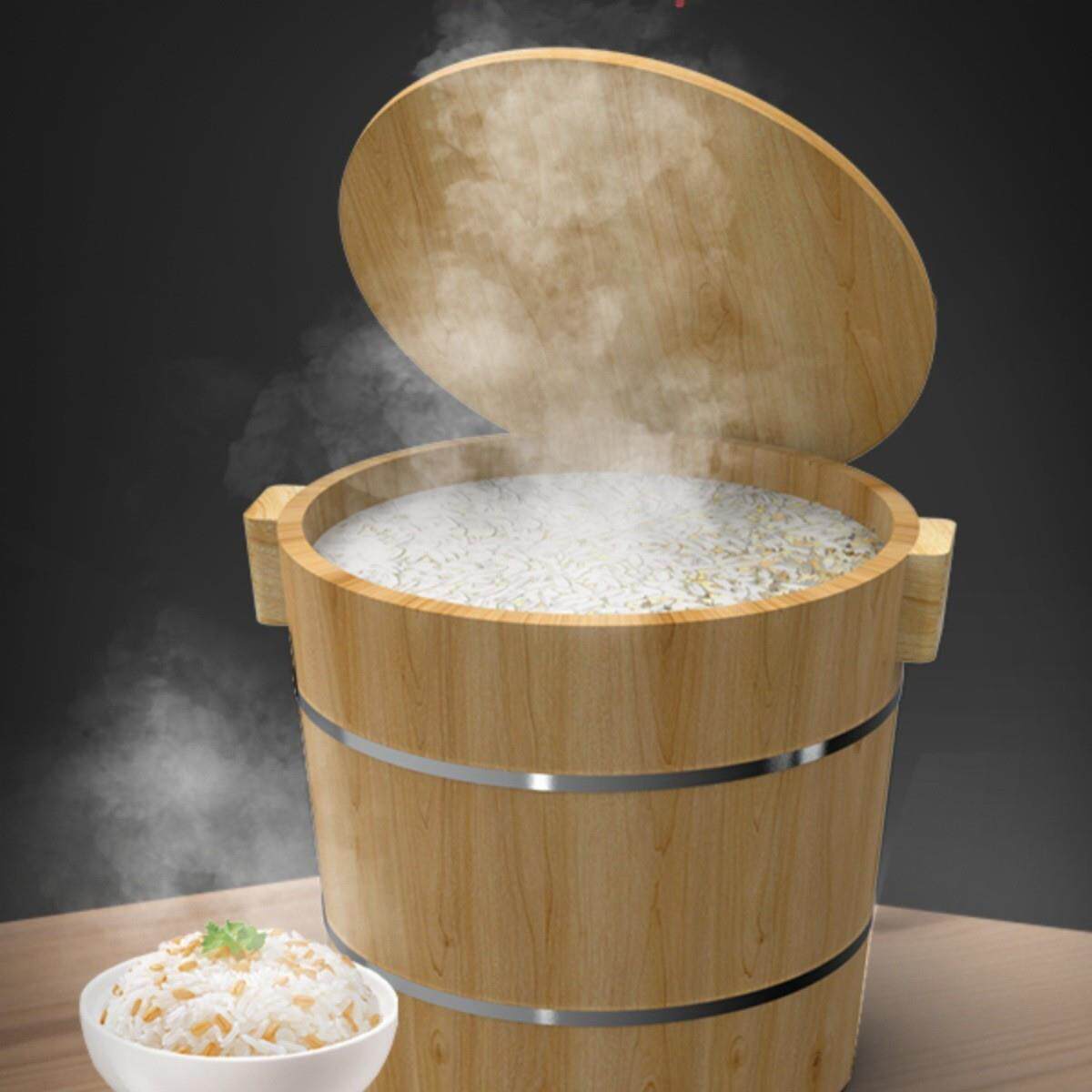 蒸饭木桶家用杉木蒸子蒸米饭甑子大号商用传统手工小号木蒸饭桶无