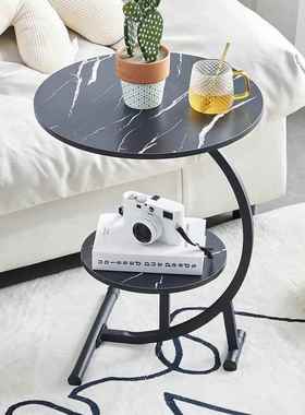 客沙发边几厅家用阳台茶置物架轻XWC奢床桌边小茶双几层桌子边柜
