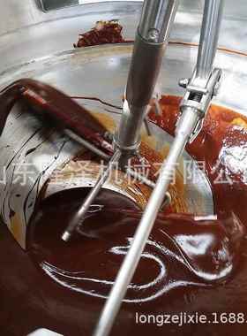 全自锅动辣椒酱炒酱机 500L工豆沙酱炒 学食堂牛肉NQM校酱厂熬酱