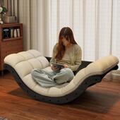 月亮发船摇摇椅大功人桌椅一体阳台懒人沙多能BDF两用发出租屋沙