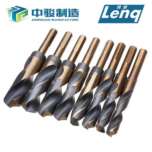 1mm-4mm1/2不锈钢直柄62715201钻头小2柄麻花钻HS0S木工8件套木盒