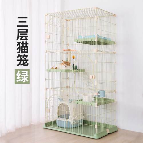 正品窝猫笼子猫砂盆一体猫猫别带厕所家用室内猫咪猫宠物墅猫屋不