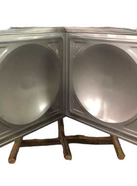 2000x1000冲压板/304不锈钢消防水箱方形家用保温水塔楼顶地下室