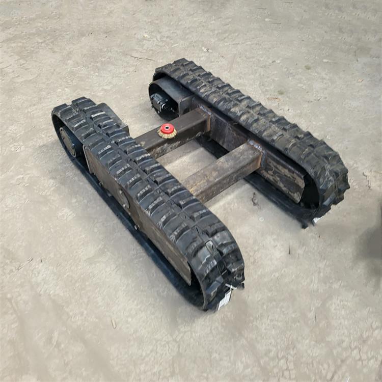 工程橡胶覆带 小型挖掘机履带 农用履带车履带底盘
