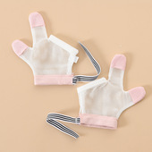 防吃手神器宝宝戒吃手手套儿童防吸咬大拇指套婴幼儿戒手瘾矫正器