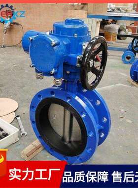 手电两用法兰软密封走水电动蝶阀D941X-10C DN300