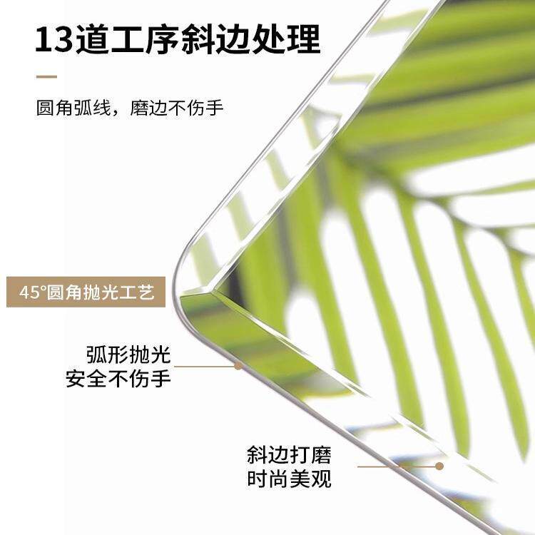新款直销舞蹈镜子贴墙自粘跳舞家用大落地镜全身镜贴墙壁挂瑜伽健