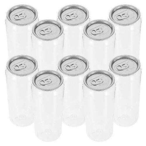 10Pcs Easy Pull Lid Beverage Canning Jars Compact Bottles