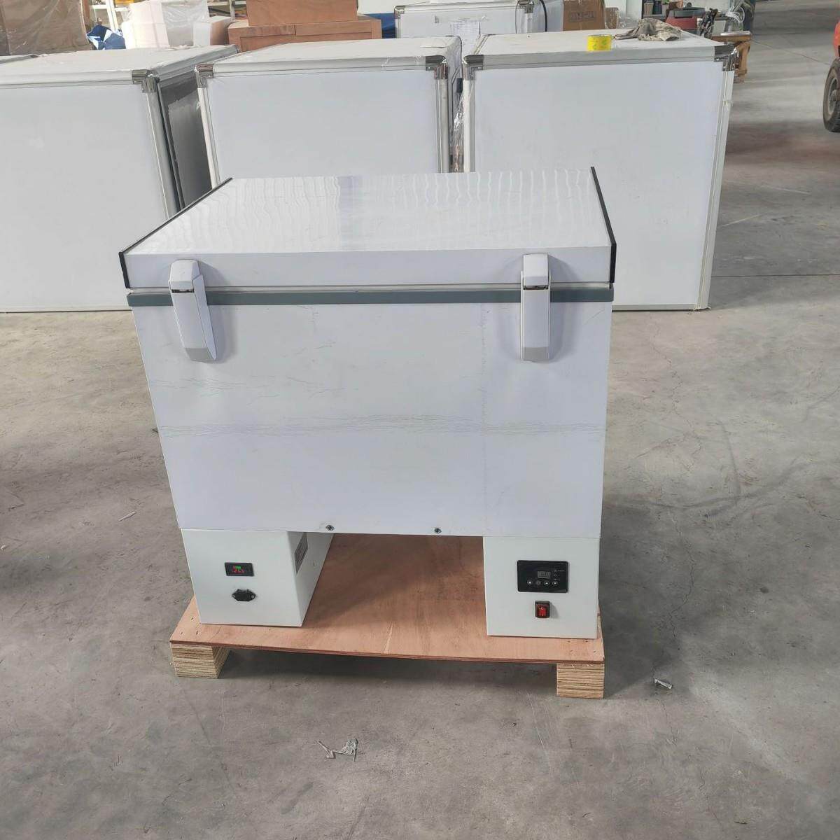 新款128L大容量车载压缩机冰箱户外露营保鲜柜家车两用便携