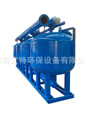 全自动排污浅层砂过滤器 农业油田灌溉用 体积小易安装滤芯