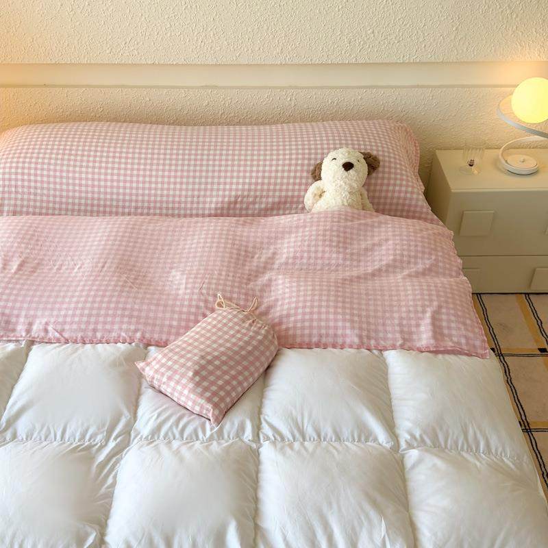 住店旅行隔脏袋非纯棉床单被套睡四酒件F995J58M套出差便式单携双