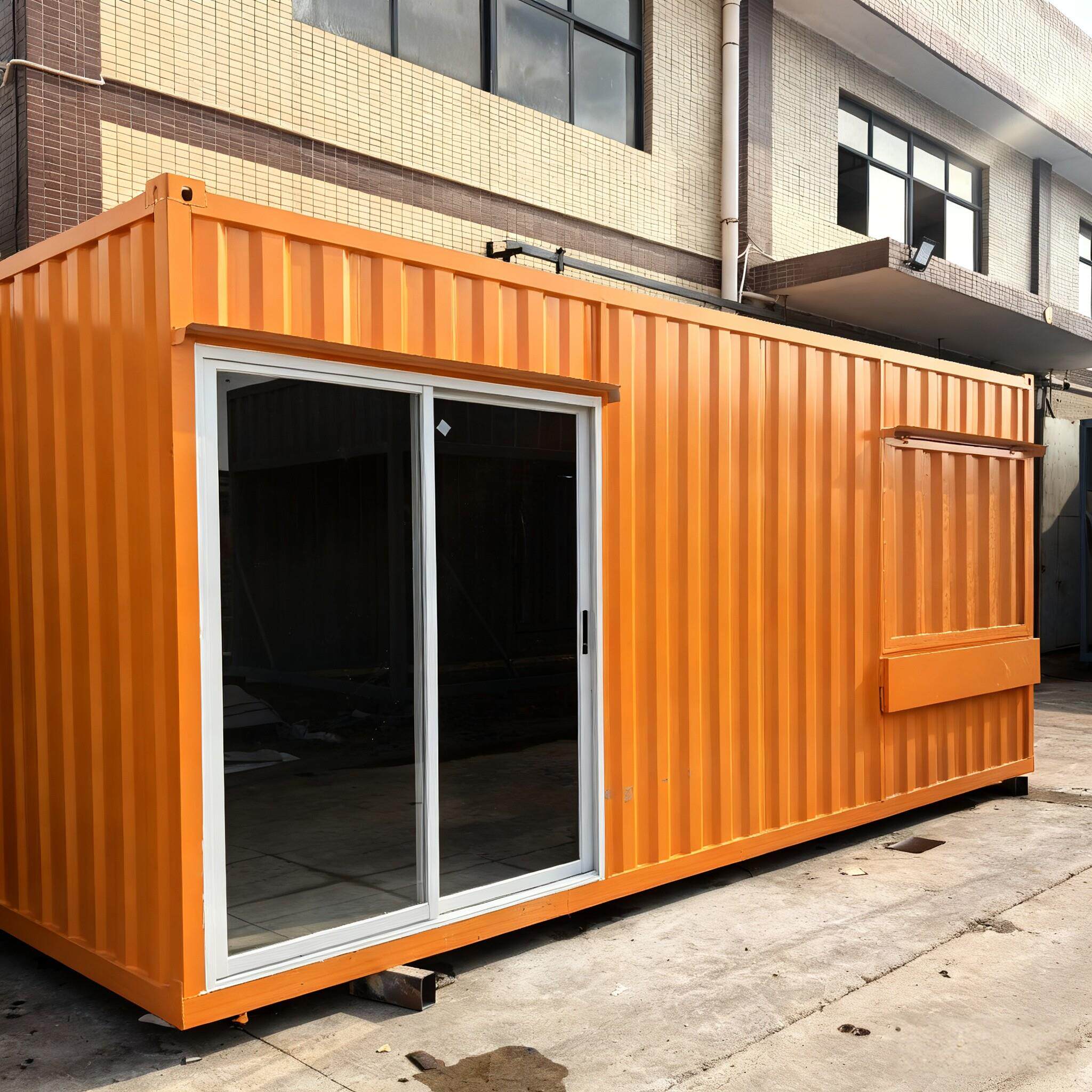 深圳东莞惠州集装箱房可移动办公室商业街店铺风景区奶茶店货柜屋