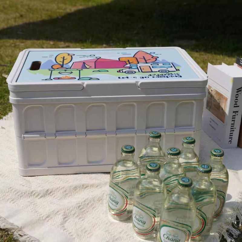 可折叠收纳箱户外整理箱手提式车载露营箱带盖加厚储物箱,收纳整理,收纳箱,淘宝优惠券,粉丝福利购,淘宝优惠卷