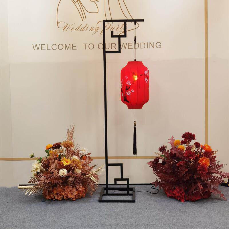 中国风婚礼新中式灯笼路引屏风布置汉唐宫灯婚庆手绘道具摆件舞台