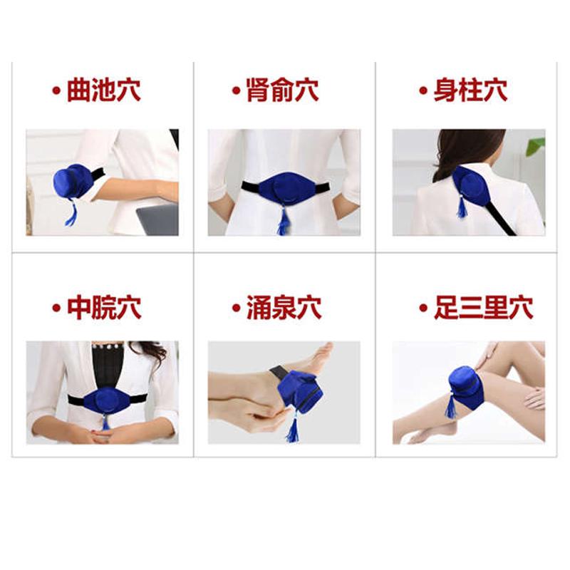 无烟包纯铜艾灸盒随身灸家用艾灸仪器艾条艾柱温灸器具艾灸罐正品