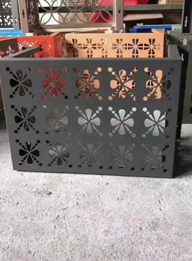 耐候钢板景墙景观灯箱耐候板雕塑屏风庭院园林红锈镂空灯箱厂家