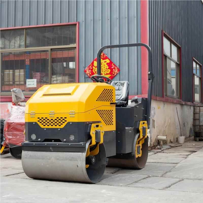 小型驾式双钢液压221座压路机 2吨压路机价格 轮工厂直路供面压路