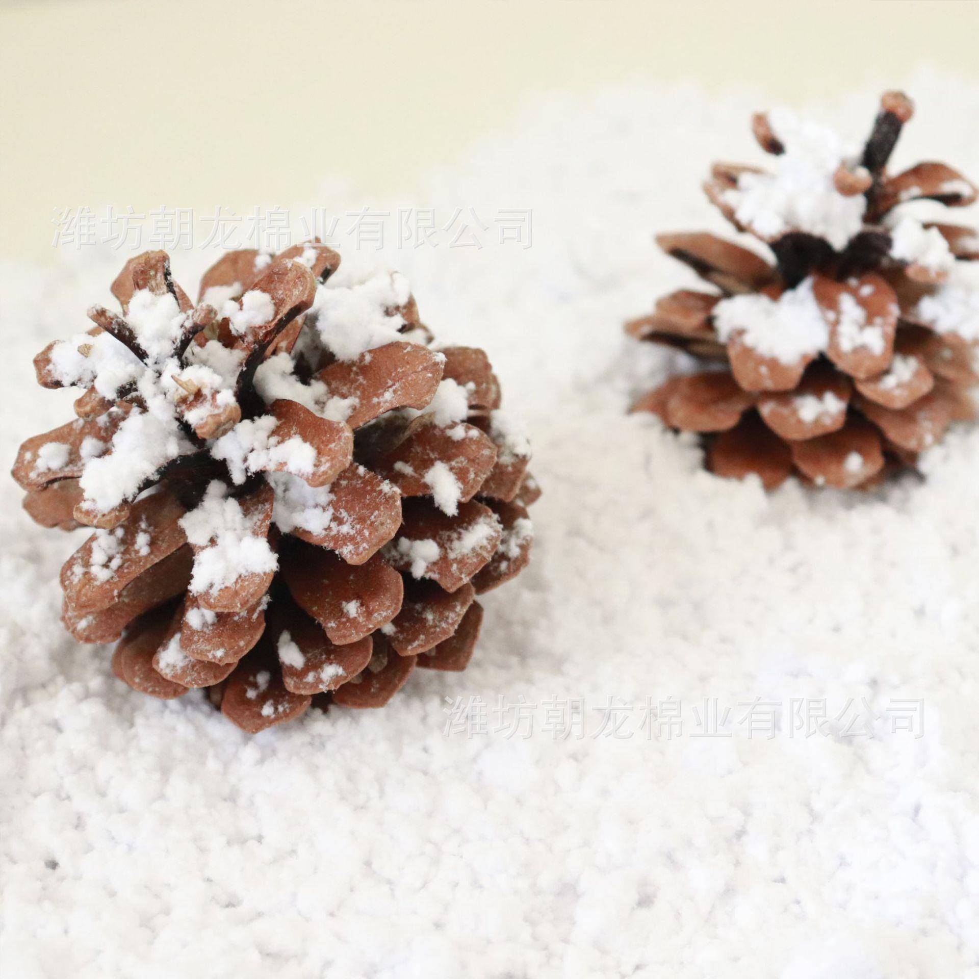 圣诞仿真雪粉人造假雪仿真雪花棉粉商场活动布景雪绒粉圣诞干雪粉