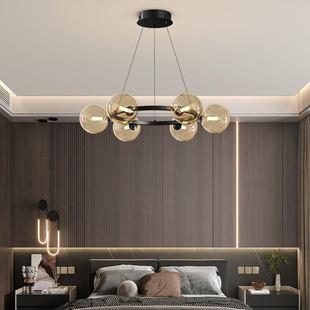 意式 轻客厅灯 奢圆环魔豆灯极简大厅餐桌吊线灯0吊25766922年新款