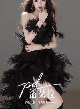 御姐女神纯欲透视裙影楼写真服装钓系美人辣妹私房艺术照摄影演出