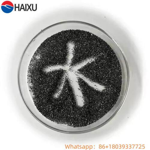 Black sil icon caride黑磨色金刚砂料 黑碳化硅粒度砂微b粉