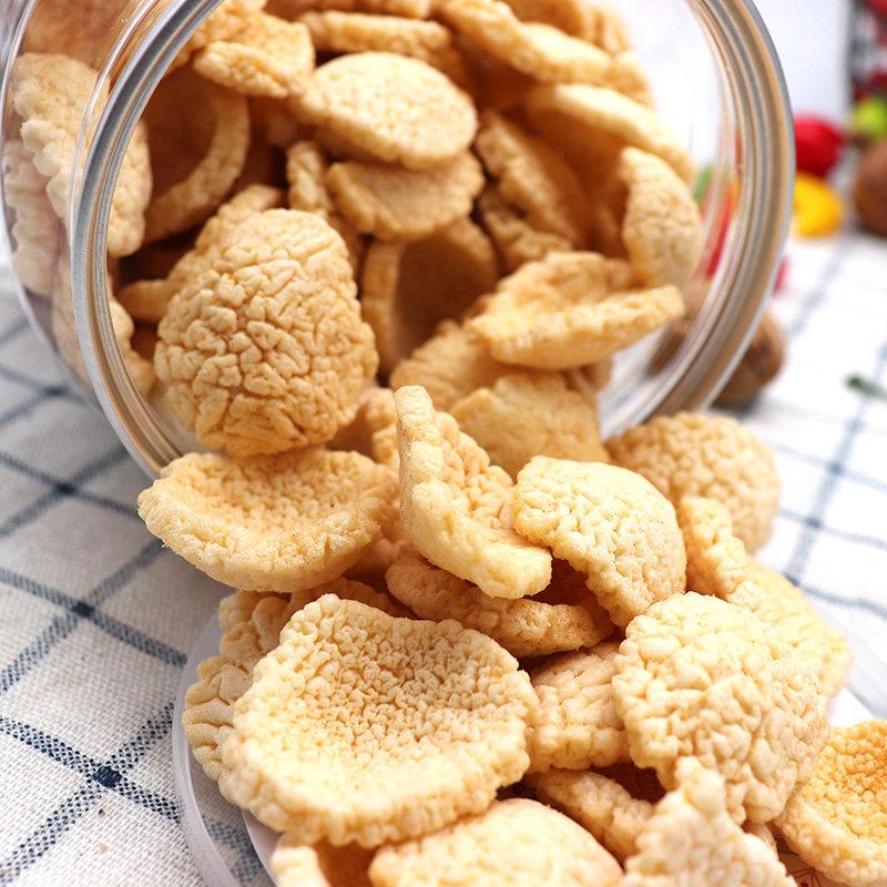 香酥年糕片180g宁波特产老式手工零食怀旧原味年糕干 干油炸松脆