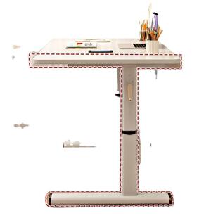 可升降书桌升降电脑桌卧室家用学习桌学生办公电脑桌手动升降桌腿