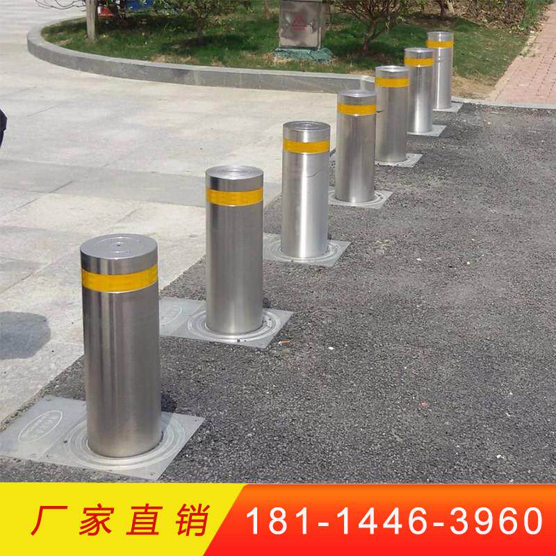 自动升降柱液压伸缩路障路桩小区学校停车场大门升降地柱阻车地桩