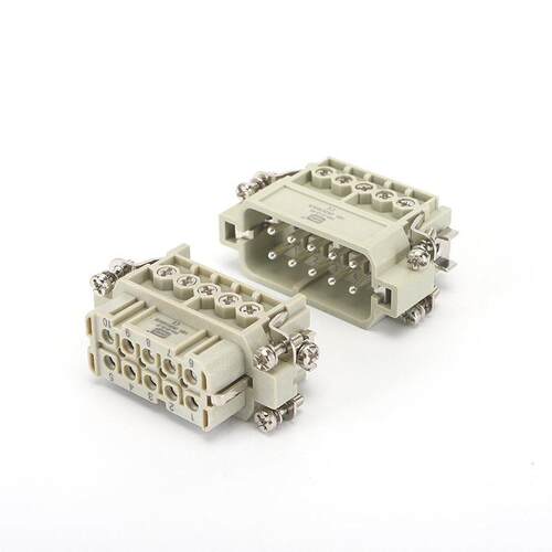 接插件连接器 HDC-HA-010-3DB-PG16 重载连接器机械设备插头插座