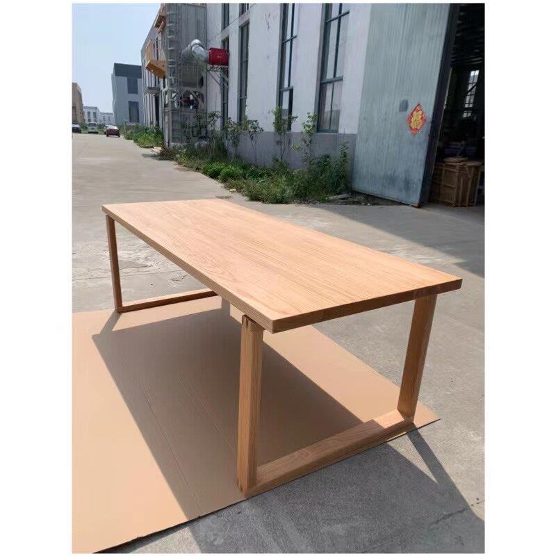 红橡木 樱桃木 黑胡桃实木餐桌 书桌工作台
