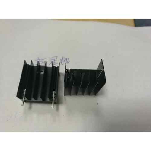 电子散热片 散热器YA25 LMD18200T L298N 23*16*25mm 带针 TO-220