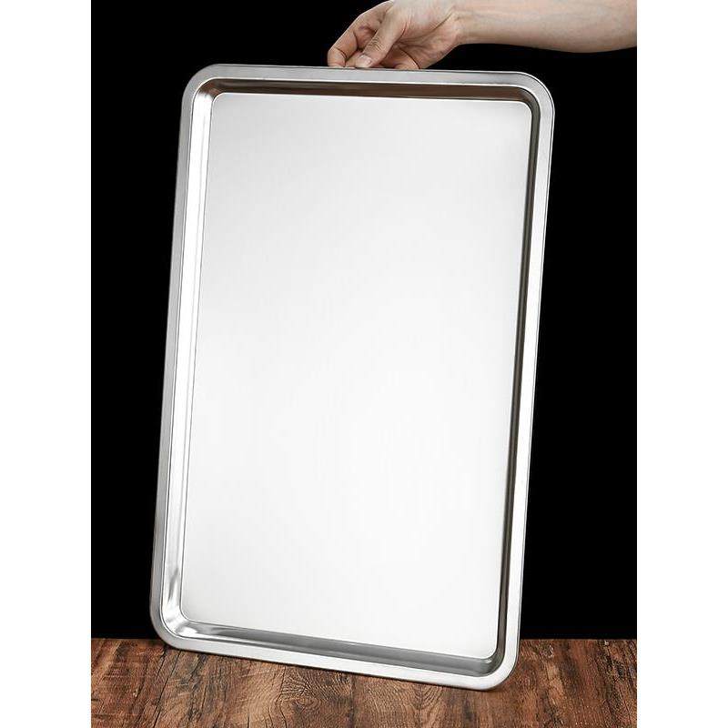 304不锈钢方盘加厚长方形托盘 商用烧烤盘蒸盘烤鱼盘菜盘平底盘子,餐饮具,盘,淘宝优惠券,粉丝福利购,淘宝优惠卷