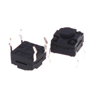 7.5 6.5 轻触防水开关6 9.5 4.3 10MM插脚 5.5 8.5