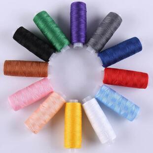 thread 402 color 100 and sewing needle set colors