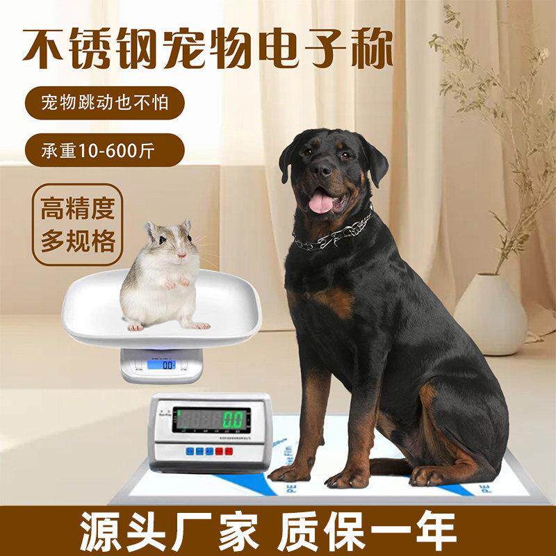 宠物体重秤医院电子秤专用克重秤大型犬充电手提地磅秤小型动物秤
