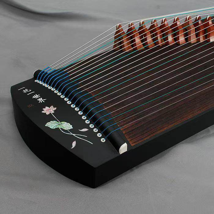 高档初鼎煌古筝成人童学儿者入门考级练习教学奏琴专业演实木乐器