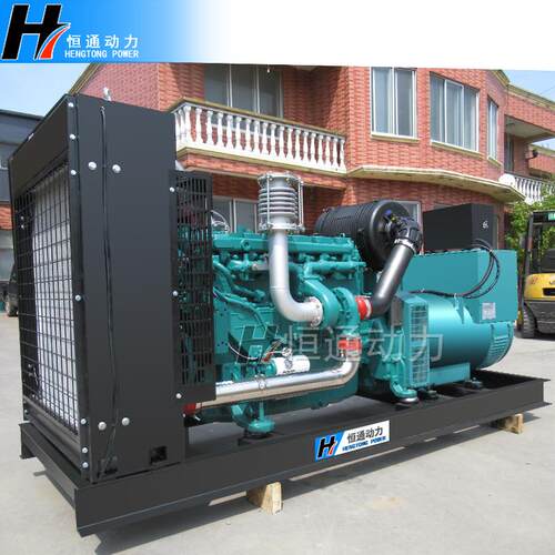 工电厂1柴0KW油发0机组配置工厂养殖学校工业发电恒通动力机组