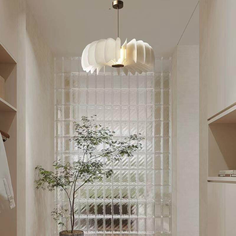 设计师圆形餐厅吊灯北欧客厅样板房创意个性奶油卧室书房智能灯具