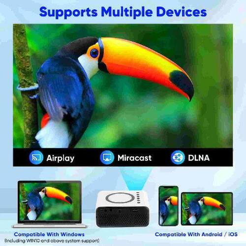 Mobile Phone Projector Portable Mini Media Player For