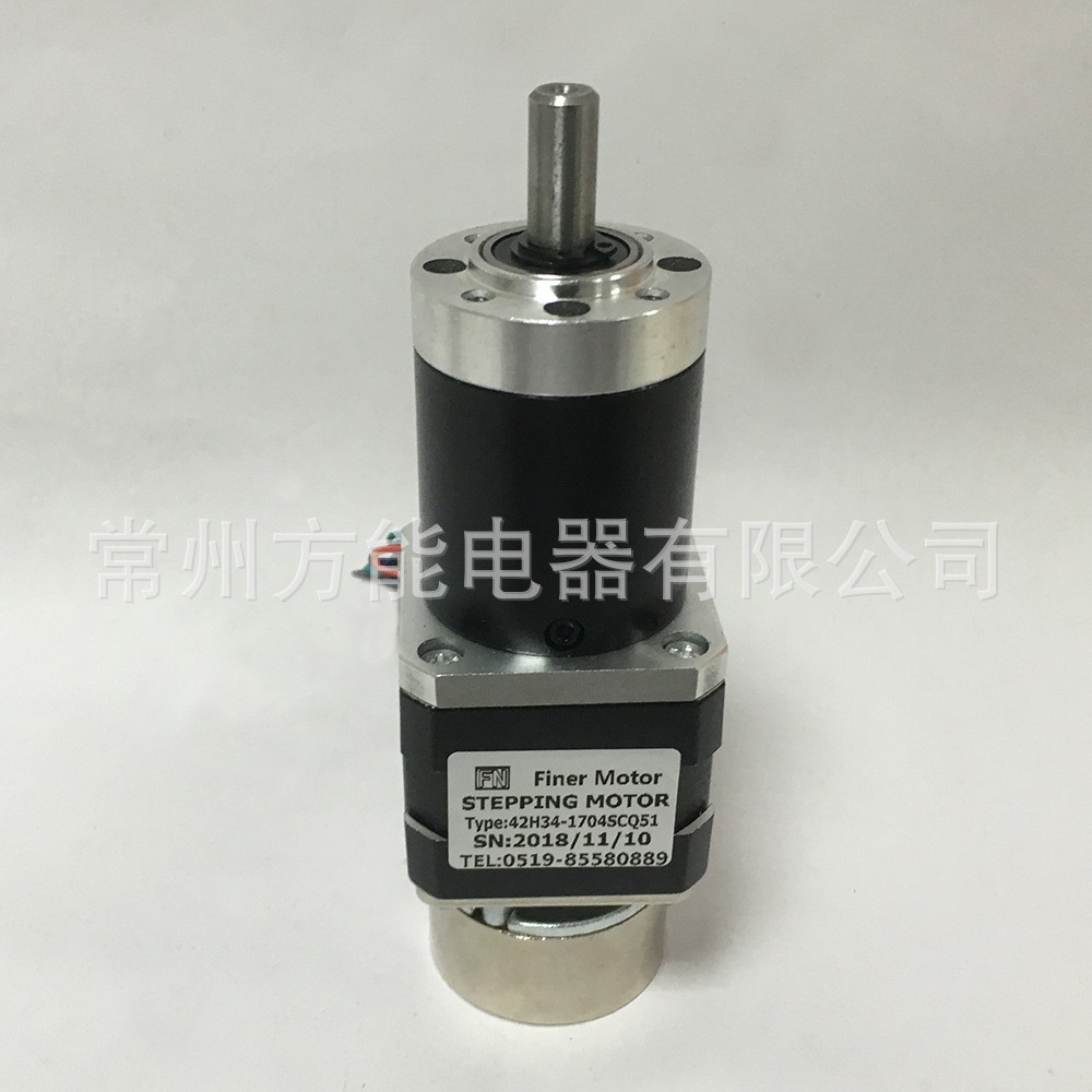 42行星减速器步进电机带刹车抱闸一体机减速比3.71~139 厂家直销
