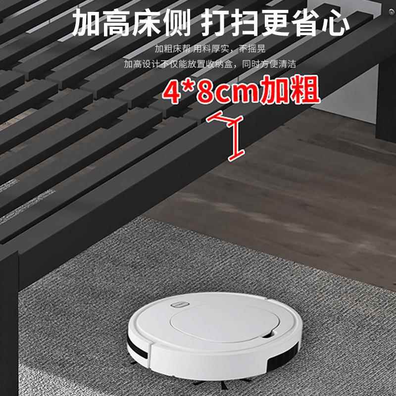 铁0艺床双人床1.8床单双人1床.米PA-08铁架小户型1.5m出铁租房宿