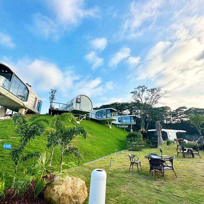 创意设计旅游民宿树屋铝屋 度假景点装配式建筑房屋 未来舱民宿