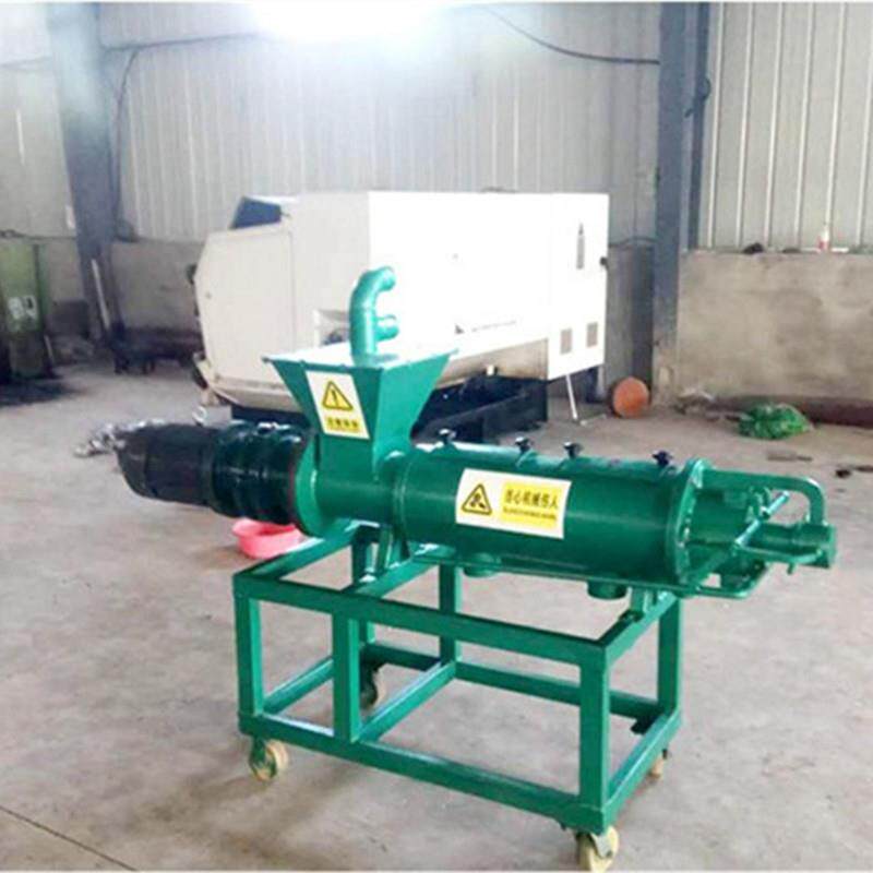 长丰县固液干湿分离机畜禽粪便脱水机粪便无公害肥料处理分离机
