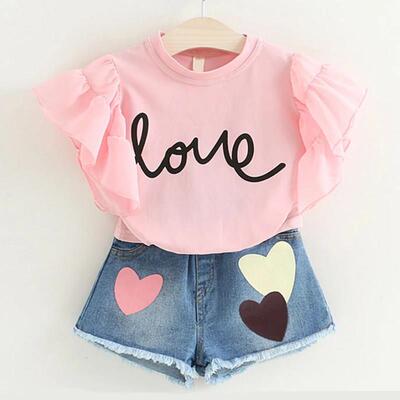 Clothes For Girls Summer Toddler Girls Clothes 2Pcs Outfits