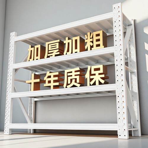 重型仓储货架置物架多层仓库货物架快递超市家用储物架收纳铁架子