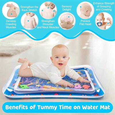 baby toy Tummy Time Water Play Mat for Babies Inflatable水垫