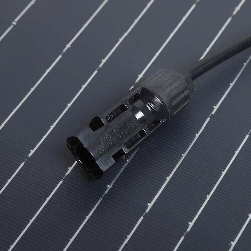 12V200W半柔性太阳能板阳台围栏轻质组件单晶车载露营房车发电板