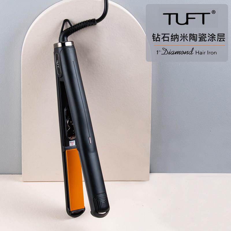 TUFT电卷发棒直卷两用 适合中长发的迷你便携式温控卷发器